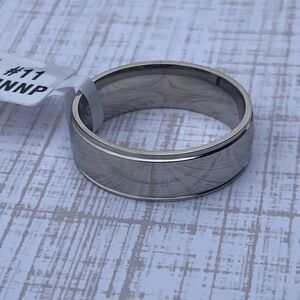 Men's Stainless Steel Ring Band Minimalist size 11